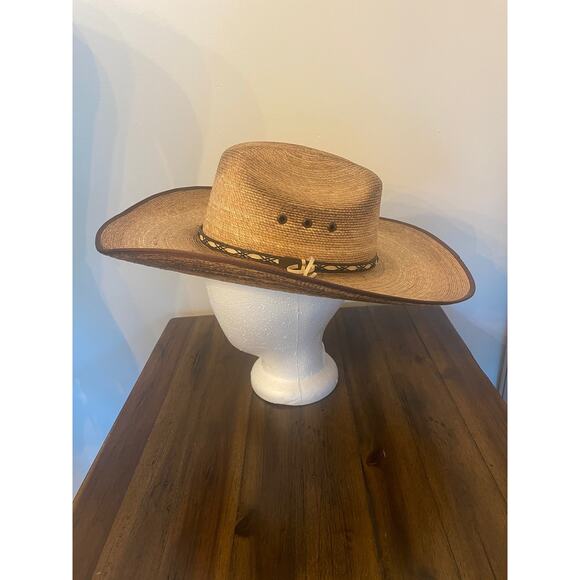 Jason Aldean Collection x Resistol Cowboy Rancher Hat Amarillo Sky Size 7 - Picture 1 of 8